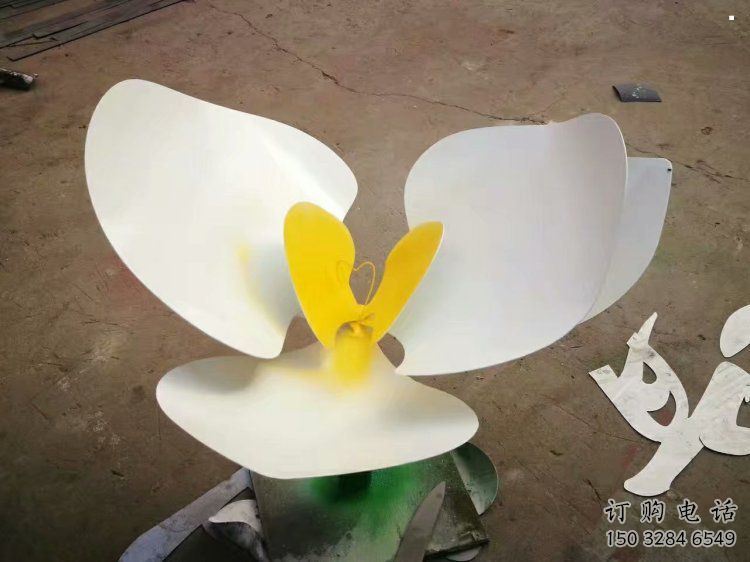 仿真兰花雕塑 仿真兰花雕塑