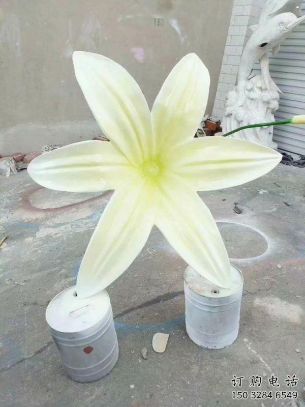 兰花雕塑 兰花雕塑