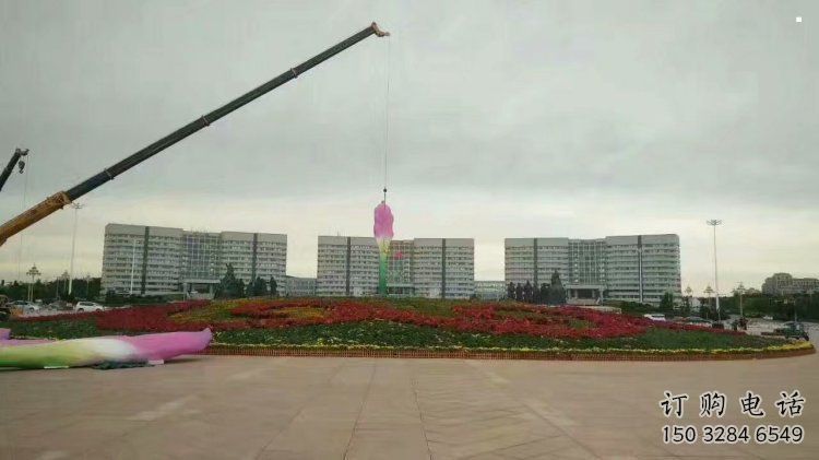铸造兰花雕塑 铸造兰花雕塑