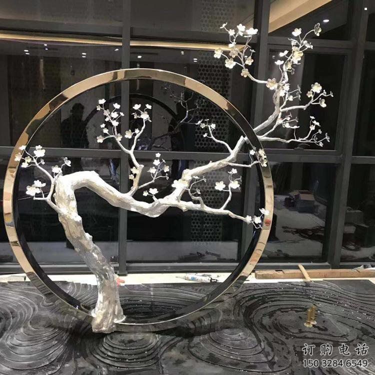 景观梅花雕塑供需,彩钢制作,大型梅花雕塑展品 景观梅花雕塑供需,彩钢制作,大型梅花雕塑展品