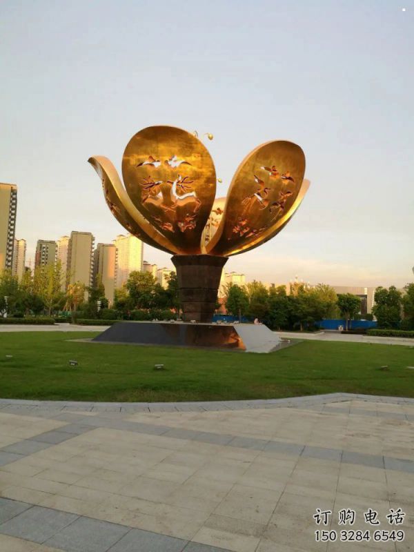 山茶花雕塑优价,村标概念,不锈钢山茶花雕塑生产 山茶花雕塑优价,村标概念,不锈钢山茶花雕塑生产
