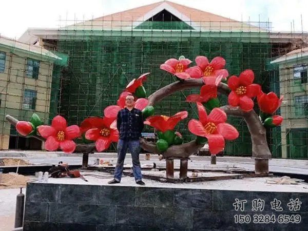 桃花雕塑供需,美陈雕塑,仿真桃花雕塑厂家承接 桃花雕塑供需,美陈雕塑,仿真桃花雕塑厂家承接