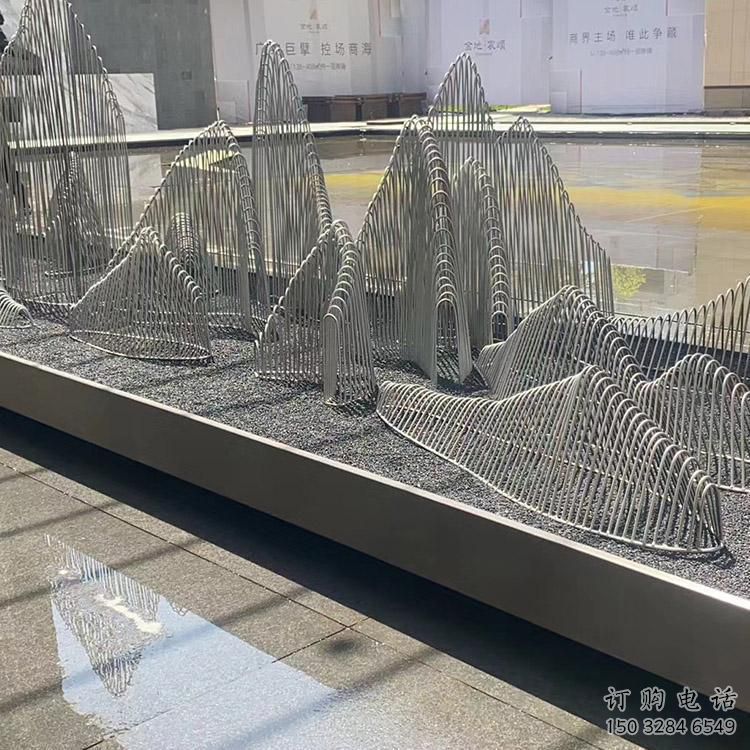 大型假山雕塑，圆雕体系，酒店假山雕塑厂