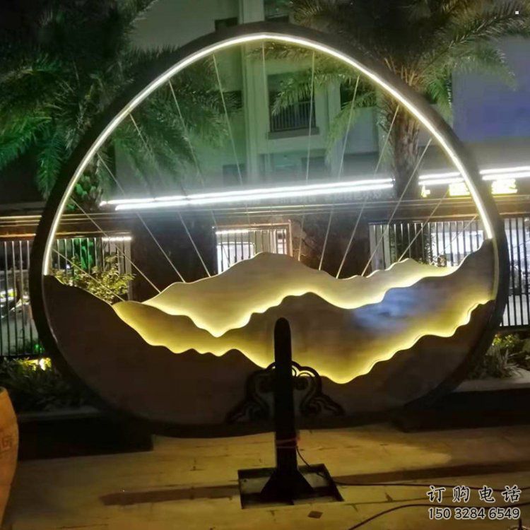景观假山雕塑，景观概念，标示假山雕塑工厂