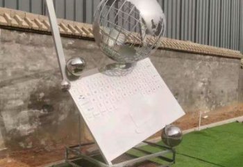 地球仪雕塑工厂，多彩艺术，景观笔记本地球仪雕塑制作