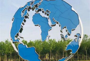 地图雕塑厂家，校园雕塑，不锈钢地图雕塑生产商