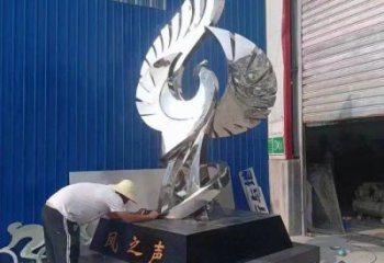 凤凰雕塑制作厂家，城市雕塑，不锈钢凤凰雕塑生产