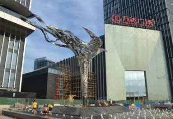凤凰雕塑选用，广场雕塑，抽象凤凰雕塑厂家选用