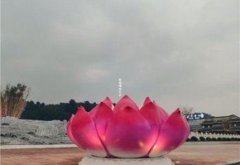 莲花雕塑选用，喷泉雕塑，不锈钢莲花喷泉雕塑标准