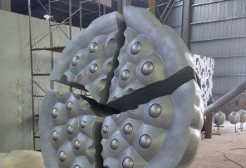 铸造莲蓬雕塑