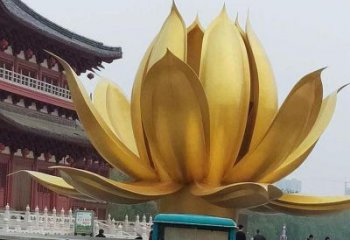 仿真莲花雕塑