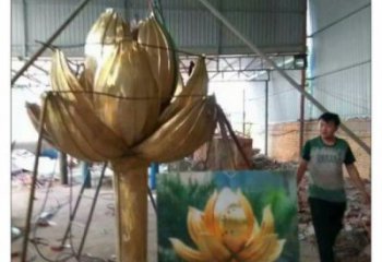 园林紫荆花雕塑