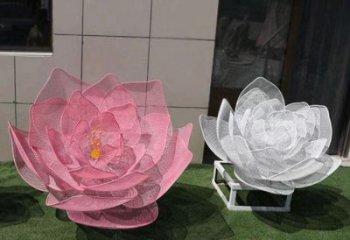 玫瑰花雕塑通用，水景雕塑，镂空玫瑰花雕塑厂家展品