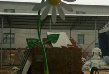 主题葵花雕塑优选，多彩艺术，抽象葵花雕塑选用