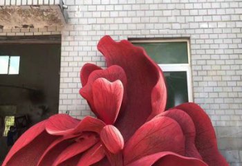 牡丹花雕塑供需，透雕系列，不锈钢牡丹花雕塑制造商