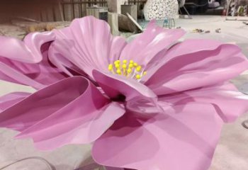 牡丹花雕塑通用，花园小品，不锈钢牡丹花雕塑厂家优价
