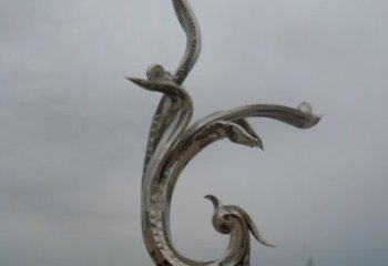 大型商场兰花雕塑
