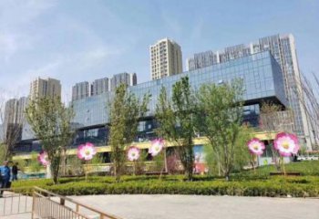 金银花雕塑选用，多彩艺术，不锈钢金银花雕塑厂家展品