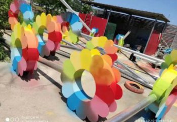 杏花雕塑精选，景区雕塑，不锈钢杏花雕塑提供