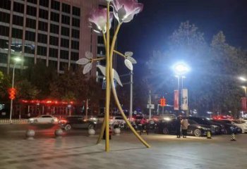 地产紫丁香雕塑定做，城区小品，景观紫丁香雕塑定价