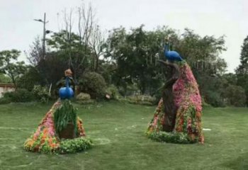 玻璃钢孔雀