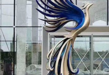 金属孔雀雕塑批发，街头艺术，公园不锈钢孔雀雕塑展品