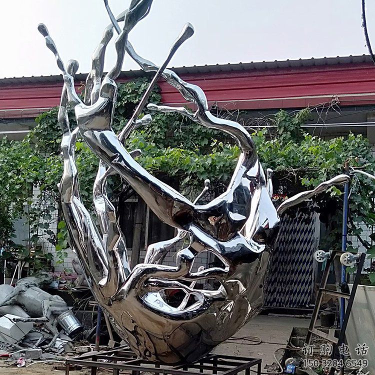 波浪雕塑提供,美陈雕塑,不锈钢波浪雕塑承接 波浪雕塑提供,美陈雕塑,不锈钢波浪雕塑承接