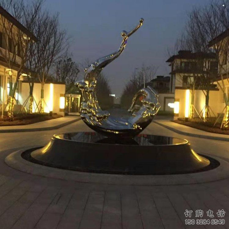 大型海浪纹雕塑公司,花园小品,不锈钢海浪雕塑提供 大型海浪纹雕塑公司,花园小品,不锈钢海浪雕塑提供