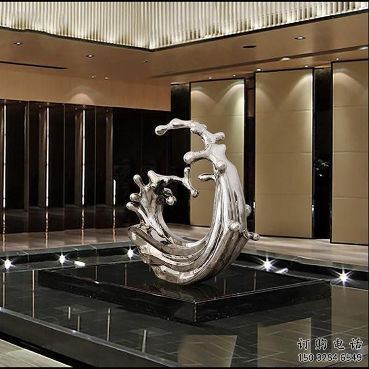 房地产浪花雕塑 房地产浪花雕塑