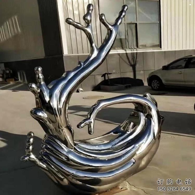 仿真水花雕塑 仿真水花雕塑