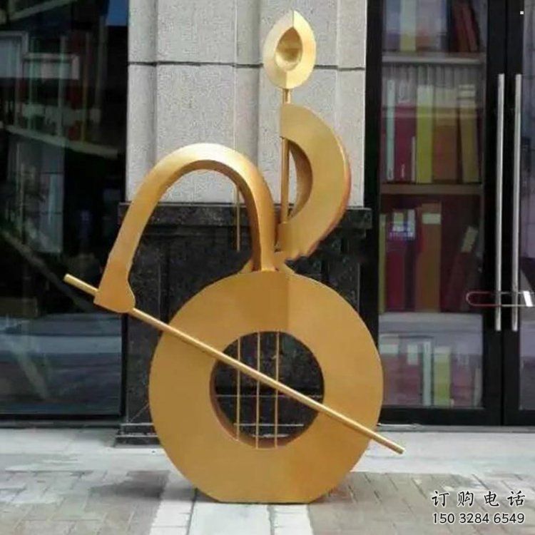 提琴雕塑点击,多彩艺术,不锈钢提琴雕塑订做承接 提琴雕塑点击,多彩艺术,不锈钢提琴雕塑订做承接