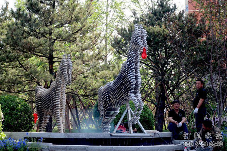 方块马雕塑承接,广场系列,主题方块马雕塑标准 方块马雕塑承接,广场系列,主题方块马雕塑标准