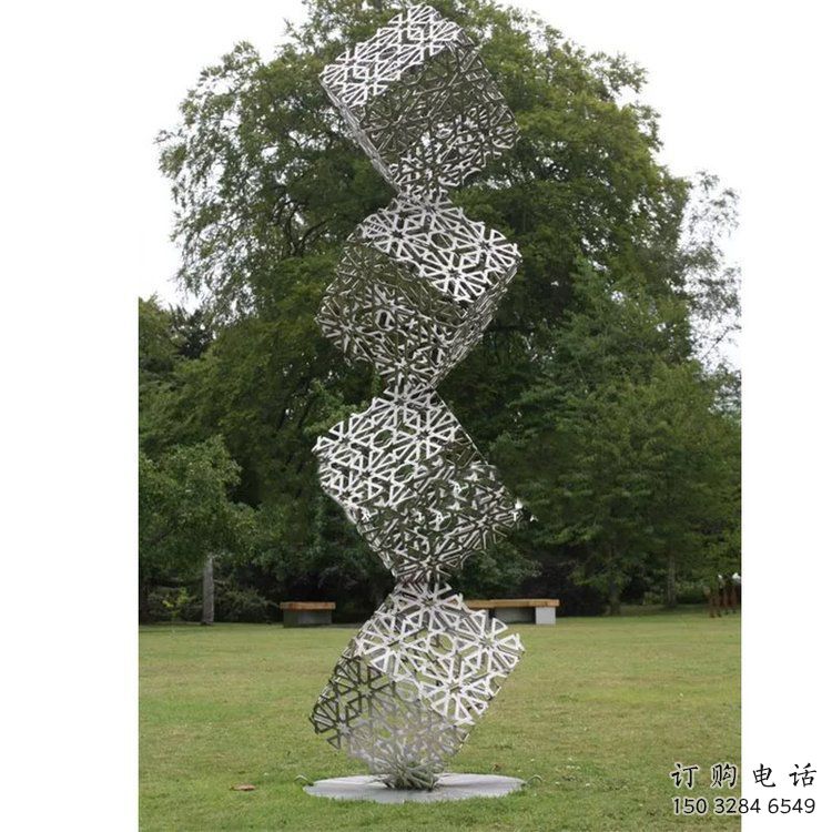 商业街积木雕塑 商业街积木雕塑