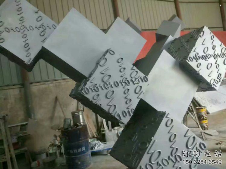 几何体雕塑订做,街道标识,不锈钢几何体雕塑定做 几何体雕塑订做,街道标识,不锈钢几何体雕塑定做