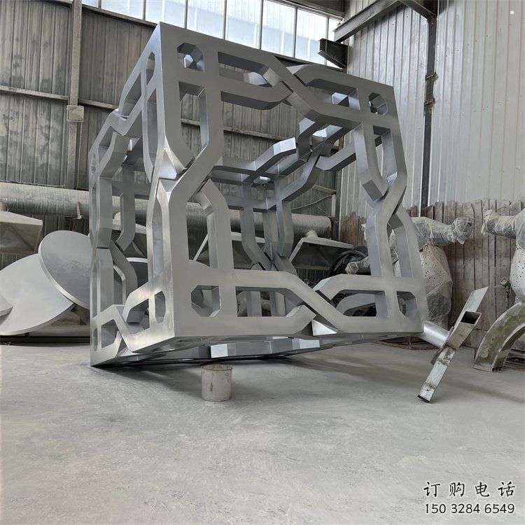 立方体雕塑特供,地标摆件,镂空镂空立方体雕塑选用 立方体雕塑特供,地标摆件,镂空镂空立方体雕塑选用