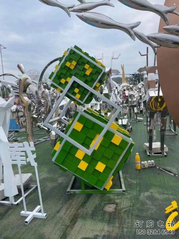 景观魔方雕塑