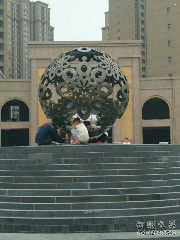 球体雕塑承接,锻造工艺,不锈钢球体雕塑订做 球体雕塑承接,锻造工艺,不锈钢球体雕塑订做