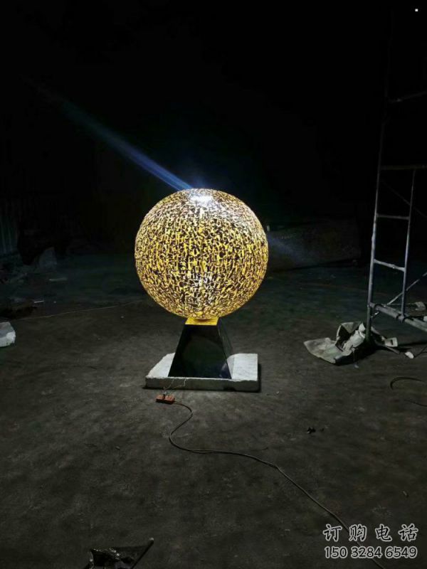 灯光球雕塑制作,景观雕塑,不锈钢灯光球雕塑厂家 灯光球雕塑制作,景观雕塑,不锈钢灯光球雕塑厂家