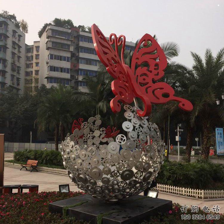 花球雕塑定做,公园小品,不锈钢花球雕塑供应 花球雕塑定做,公园小品,不锈钢花球雕塑供应