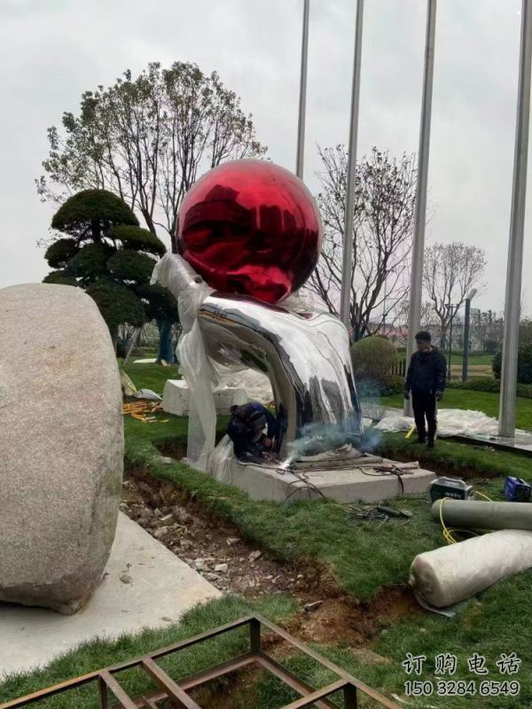 圆球雕塑服务商,街景小品,环境烤漆圆球雕塑订做 圆球雕塑服务商,街景小品,环境烤漆圆球雕塑订做
