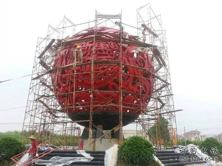 圆球雕塑精选,景区雕塑,景观烤漆圆球雕塑厂家 圆球雕塑精选,景区雕塑,景观烤漆圆球雕塑厂家