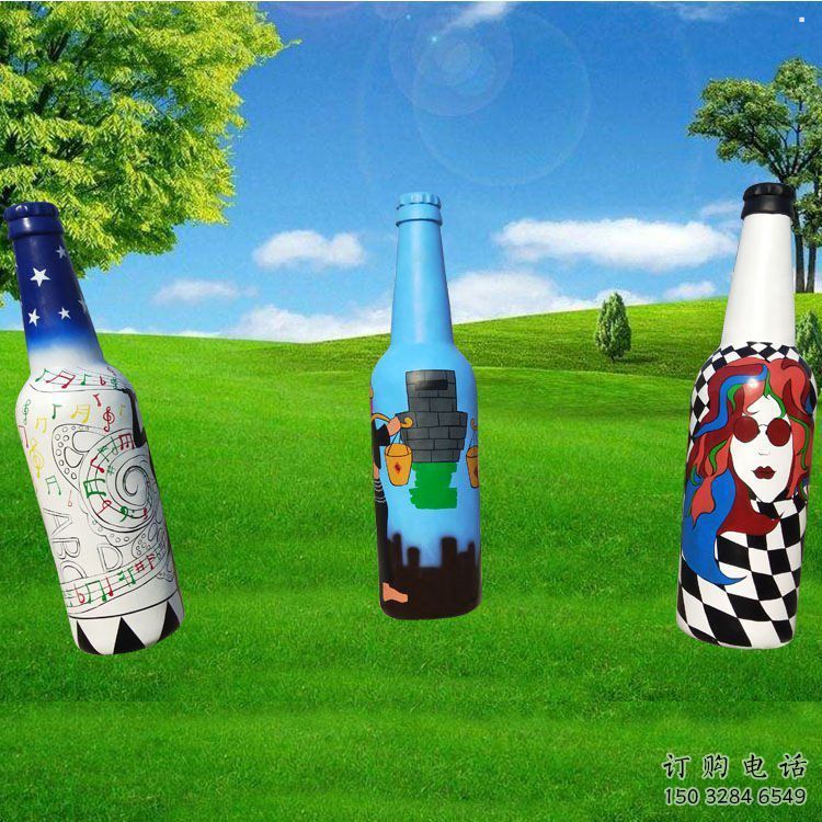 啤酒瓶雕塑承接,景区案例,玻璃钢啤酒瓶雕塑承接 啤酒瓶雕塑承接,景区案例,玻璃钢啤酒瓶雕塑承接