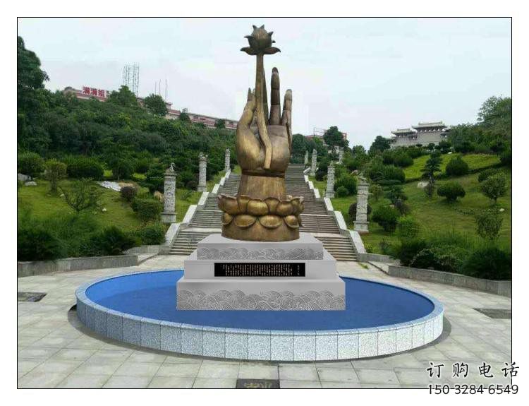 手拈花雕塑生产,城市装饰,不锈钢手拈花雕塑选定 手拈花雕塑生产,城市装饰,不锈钢手拈花雕塑选定