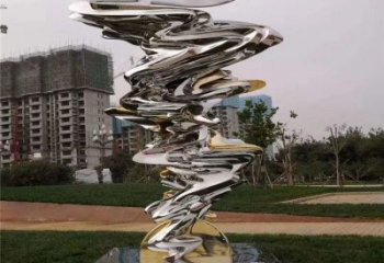 大门口浪花雕塑