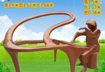 住宅小区钢琴雕塑