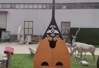 琵琶雕塑