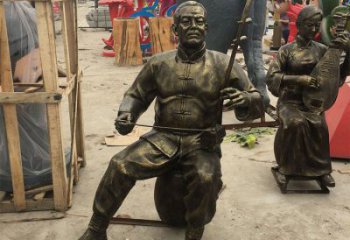 商业街琵琶雕塑