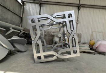 立方体雕塑精选，透雕系列，镂空立方体雕塑提供