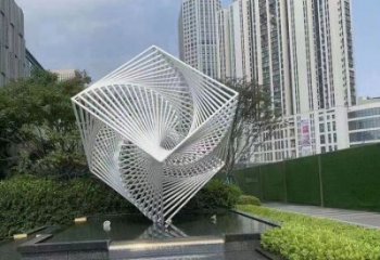 魔方雕塑制作供需，景区案例，字体魔方雕塑供给