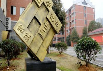 正方体雕塑供求，露天雕塑，不锈钢正方体雕塑标准